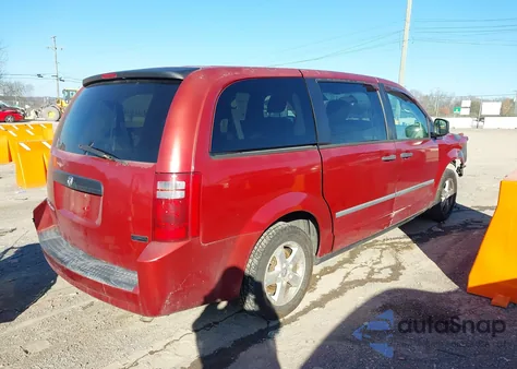 2008 Dodge Grand Caravan Se z USA, uszkodzony, nr VIN 1D8HN44H28B156246